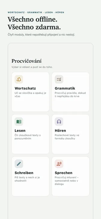 Všechno offline. Všechno zdarma. — Čtyři moduly, které nepotřebují připojení a nic nestojí.